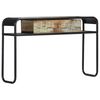 vidaXL Console Table 118x30x75 cm Solid Reclaimed Wood