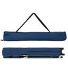 vidaXL Folding Camping Bed Folding Blue 206 x 76 x 74 cm Oxford fabric