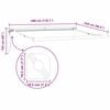 vidaXL Awning Frame White 300 x 250 cm Aluminium
