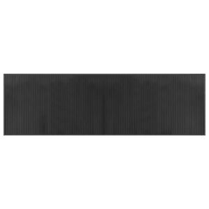 vidaXL Rug Rectangular Grey60x200 cm Bamboo