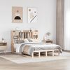 vidaXL Bookcase Bed without Mattress 150x200 cm King Size Solid Wood Pine