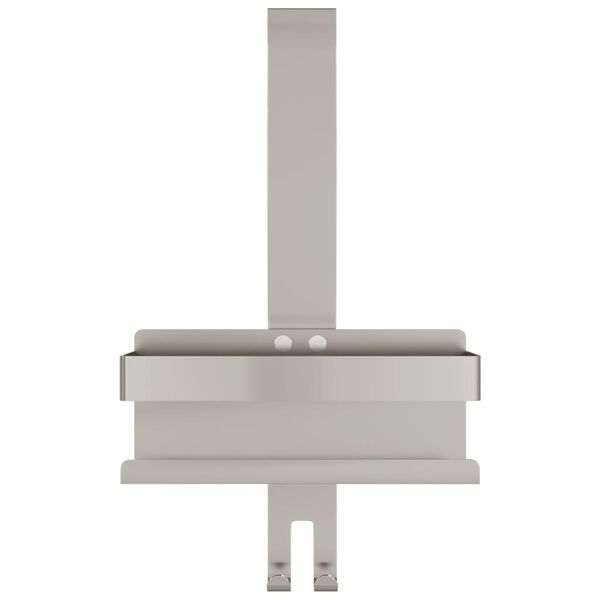 vidaXL Hanging Shower Caddy Brushed 304 Stainless Steel