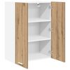 vidaXL Hanging Cabinet Artisan Oak 60 x 31 x 80 cm Engineered Wood
