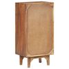 vidaXL Chest of Drawers 43.5x35x90 cm Solid Acacia Wood