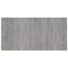 vidaXL Bed Headboard Grey Sonoma 160x1.5x80 cm Engineered Wood
