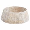 vidaXL Christmas Tree Collar Round White 75 x 75 x 25 cm