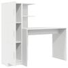vidaXL Desk 2 pcs White