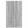 vidaXL Hanging Cabinet Grey Sonoma 60 x 31 x 100 cm Engineered Wood