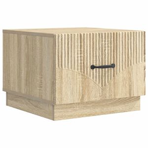 vidaXL Coffee Table Sonoma Oak 49 x 50 x 37 cm Engineered Wood