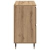 vidaXL Storage Cabinet 3 pcs Artisan Oak 60 x 35 x 70 cm