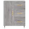 vidaXL Highboard Grey Sonoma 69.5x34x180 cm Engineered Wood