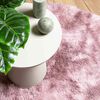 vidaXL Shaggy Rug High Pile NAVARRA Dusty Pink 120x120 cm Polyester