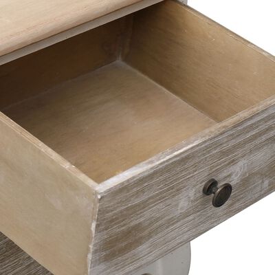 vidaXL Bedside Cabinets 2 pcs 35x30x50 cm Paulownia Wood