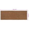vidaXL Mattress Pad 70x200 cm Coir