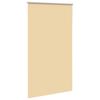 vidaXL Roller Blind Blackout Beige 135x230 cm Fabric Width 131.6 cm Polyester