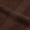 vidaXL Sauna Towels "FROGN" 2 pcs Brown 80x200 cm 360 gsm