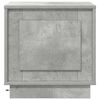 vidaXL Bedside Cabinet Concrete Grey 44 x 34.5 x 45 cm Engineered Wood