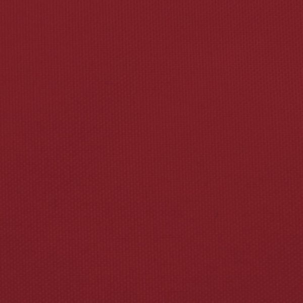 vidaXL Sunshade Sail Oxford Fabric Square 5x5 m Red