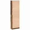 vidaXL Wardrobe with Shelf Old Wood 55 x 25 x 189 cm Engineered Wood
