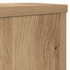 vidaXL Plant Stands 2 pcs Artisan Oak 30x30x50 cm Engineered wood