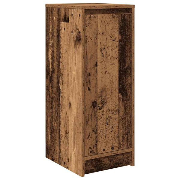 vidaXL Shoe Cabinet Old Wood 29.5x34x76 cm Engineered Wood