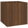 vidaXL Hallway Furniture Set Brown Oak Engineered Wood