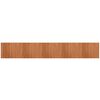 vidaXL Rug Rectangular Brown 80x500 cm Bamboo