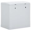vidaXL Shoe Cabinet White 40x30x40 cm