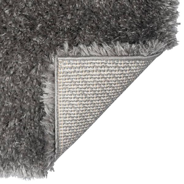 vidaXL High Pile Shaggy Rug Anthracite 100x200 cm 50 mm