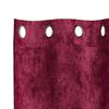 vidaXL Velvet Curtains 2 pcs Wine Red 140 x 140 cm Velvet
