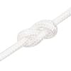 vidaXL Boat Rope Full White 10 mm 50 m Polypropylene