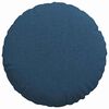 vidaXL Seat Cushions 2 pcs Blue &Oslash;40 x 13 cm Fabric