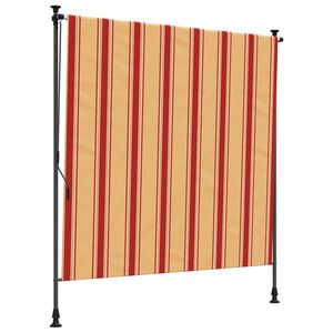 vidaXL Outdoor Roller Blind Multicolour 120 x 270 cm
