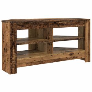 vidaXL Corner TV Cabinet 102 x 40.5 x 45 cm Old Wood Engineered Wood
