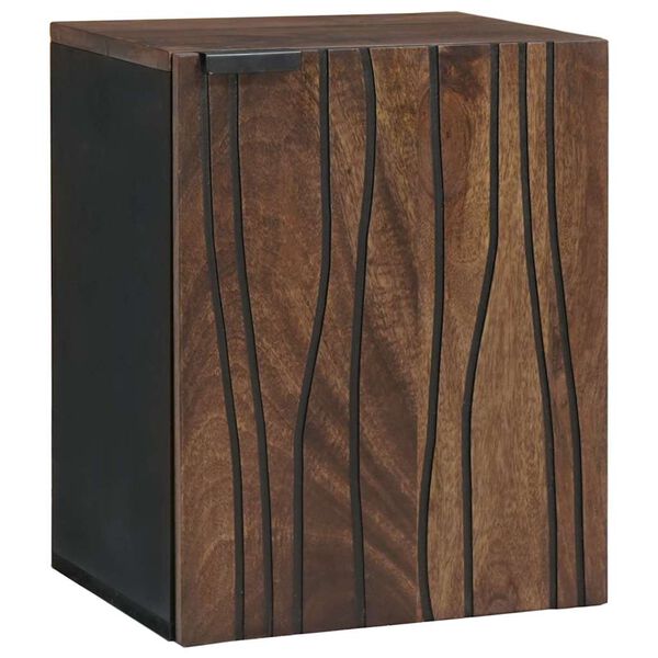 vidaXL Bathroom Sink Cabinet Walnut 38 x 33.5 x 48 cm Engineered wood