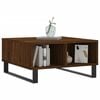 vidaXL Coffee Table Brown Oak 60x60x30 cm Engineered Wood