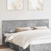 vidaXL Headboard Concrete Grey 200 cm Engineered wood