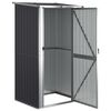 vidaXL Garden Shed Anthracite 118.5x97x209.5 cm Galvanised Steel