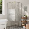 vidaXL Shower Cabin ESG 80x80x180 cm