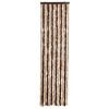 vidaXL Insect Curtain Beige and Light Brown 56x200 cm Chenille