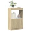 vidaXL Highboard Sonoma Oak 63x33x100 cm Engineered Wood