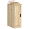 vidaXL Garage Storage Cabinet Sonoma Oak 30x51x85 cm Solid Wood Pine