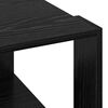 vidaXL Coffee Table Black Oak 51.5 x 51.5 x 30 cm Engineered Wood