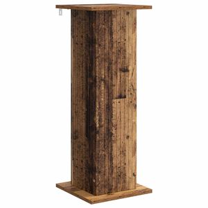 vidaXL Plant Stand Old Wood 30.5 x 30 x 80.5 cm Engineered Wood