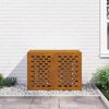 vidaXL Air Conditioner Cover Rusty 100 x 50 x 70 cm Weather Steel