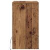 vidaXL LED Bedside Cabinet Old wood 38 x 34 x 61 cm Engineered wood