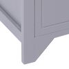 vidaXL TV Cabinet Grey 115x30x40 cm Paulownia Wood