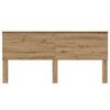 vidaXL Headboard with Headboard Artisan Oak 200 cm Engineered wood