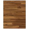 vidaXL Rectangular Table Top 50 x 50 x 3.2 cm Square Solid Acacia Wood