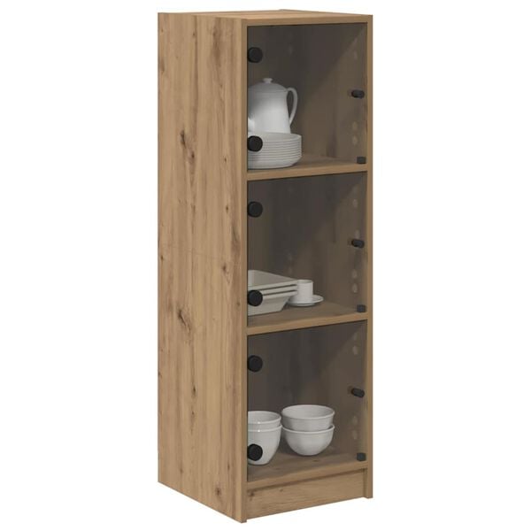 vidaXL Highboard Artisan Oak 35 x 37 x 109 cm Engineered Wood